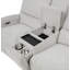 Dobroyd 2-Piece Chenille Power Reclining Sofa Set Dove Grey-1924798666