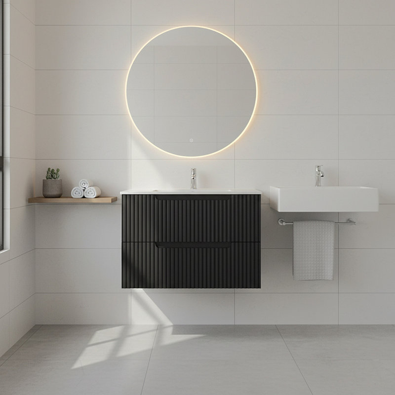 Meuble-lavabo mural flottant de 30 po Goodyo, 30"