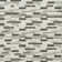 Interlocking Random Sized Metal/Glass Mosaic Sheet Tile