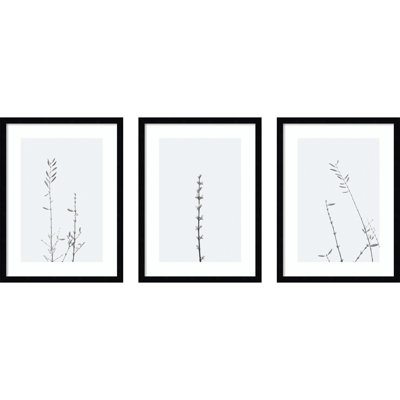 «Retro Tennessee Botanicals - lot de 3» par Stephanie Klatt, impressions murales encadrées