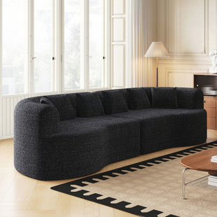Luxury Chenille Fabric Modular Sofa with Spacious Seating and Reclining Design, Perfect for Modern Living Rooms