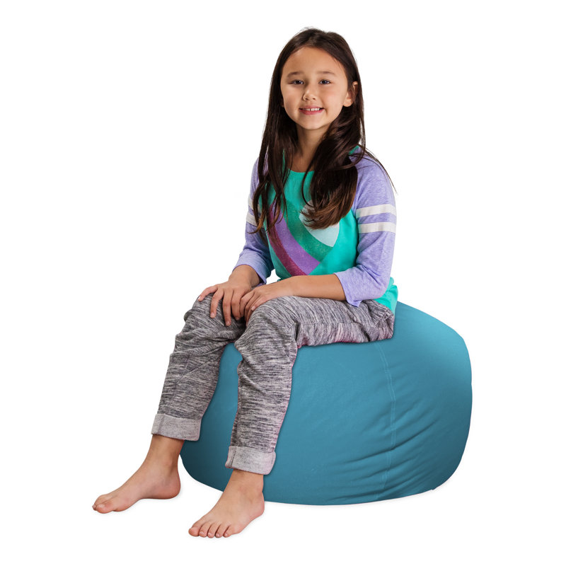 Housse pour fauteuil à billes Kids, Moyen - 27 po, Bleu sarcelle chiné
