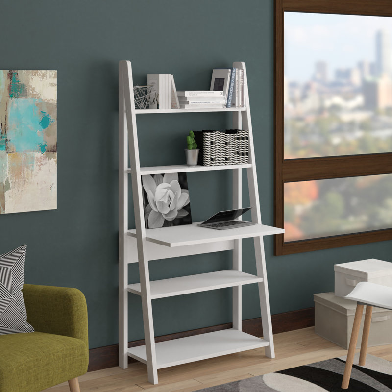 LPD Home Leaning / Ladder Desk, White