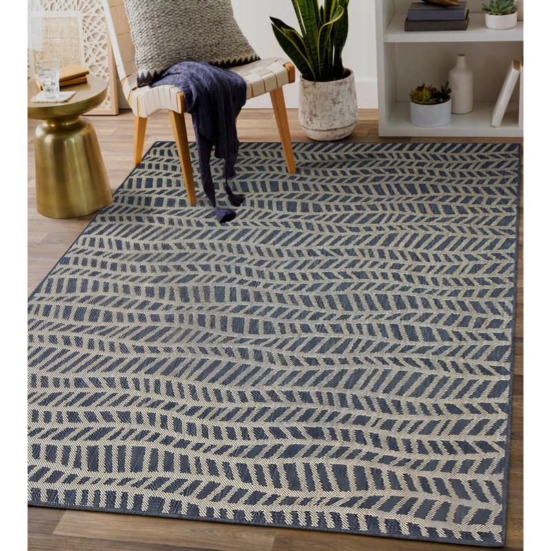 Tapis intérieur / extérieur Jhostin, Rectangle 8 pi x 10 pi