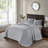 Reversible Quilt Set Grey Twin/Twin XL-117539129