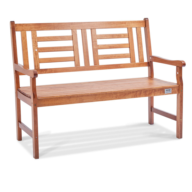 Solid Wood Outdoor Bench
