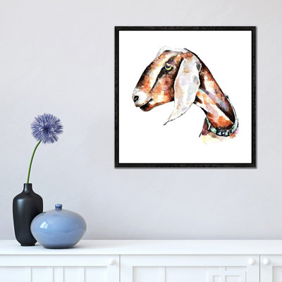 Nubian Goat I - Painting on Canvas