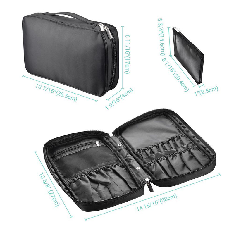 Cearfoss Fabric Makeup Organizer
