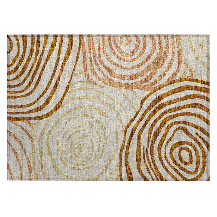 Leis Abstract Indoor Rug