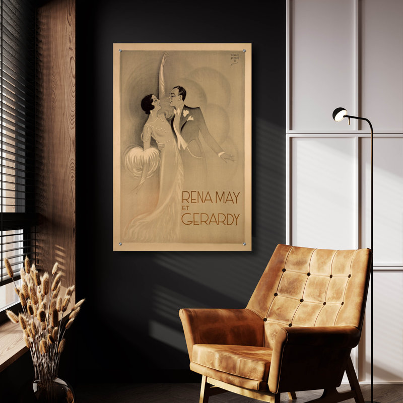 " Rena May Et Gerardy " by Vintage Posters, 36" H x 24" W x 0.2" D