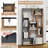 47'' H X 27.5'' W Geometric Bookshelf 47-Inch Bookcase w/ Multiple Open Shelves Anti-Tipping Devices-99057526