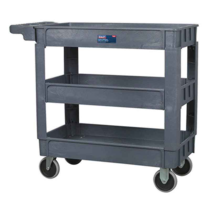 85cm H x 100cm W Utility Cart with Wheels