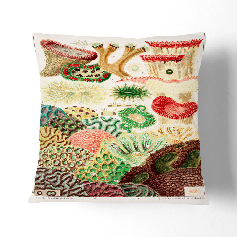 Square Cushion, 55cm H x 55cm W x 20cm D, Black