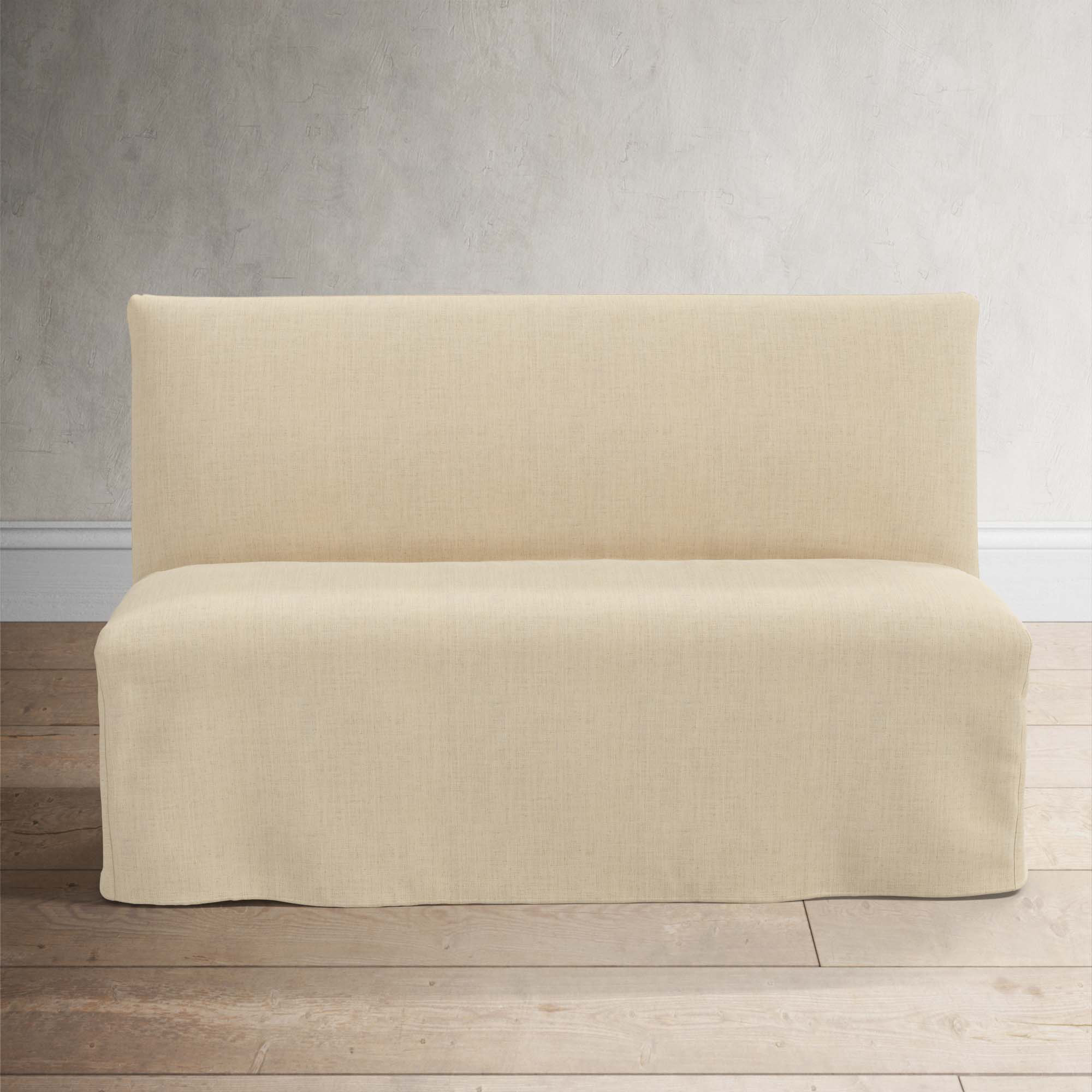 Ivanka Upholstered Bench, Classic Linen Linen