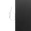 5-Tier Bookshelves Storage Cabinet Black