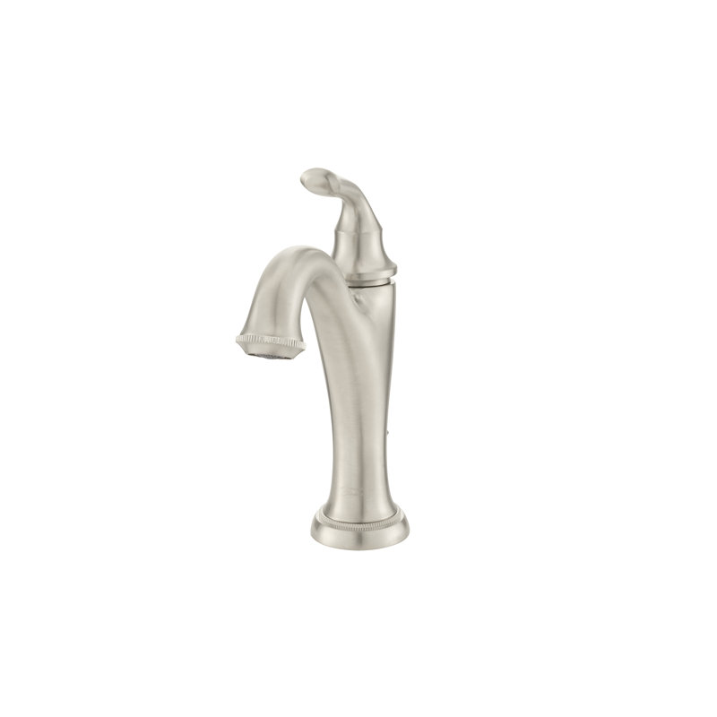 Patience Bathroom Faucet with Drain Assembly, Brushed Nickel