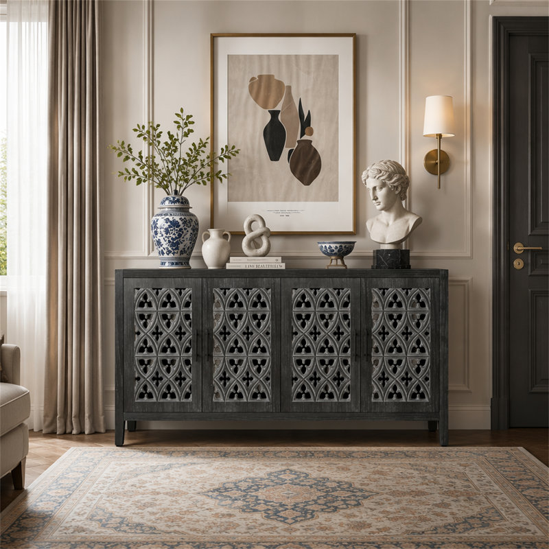 Armoire antique Hollow, Antique Black