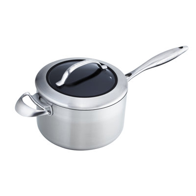SCANPAN CTX Non-Stick Stainless Steel Sauce Pan with Lid