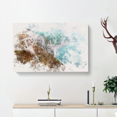The Cliffs Of The Jurassic Coast - Wrapped Canvas Print