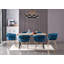 Anneruth Velvet Dining Chair - Ergonomic Tufted Back and Metal Legs - Button Back Armchair for Dining Room Living Room Restaurants-70052642