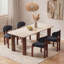 40.5cm H Fabric Upholstered Upholstered Back Side Chair in Beige-686289760-686289761