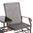 Outdoor Glider Bench With Centre Table