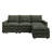 Abramson L-Shaped Corduroy Upholstered Sectional Comfy Cloud Couch-1008906967