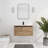 Lynnlea 18.1'' Single Bathroom Vanity with Ceramic Top-2078594404