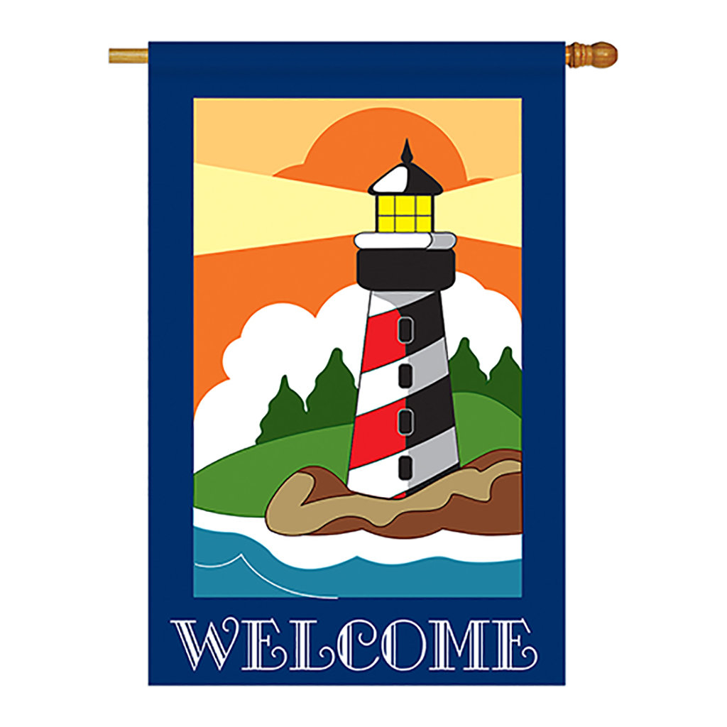 Klahn Double Sided 40'' H x 28'' W Polyester House Flag Breakwater Bay