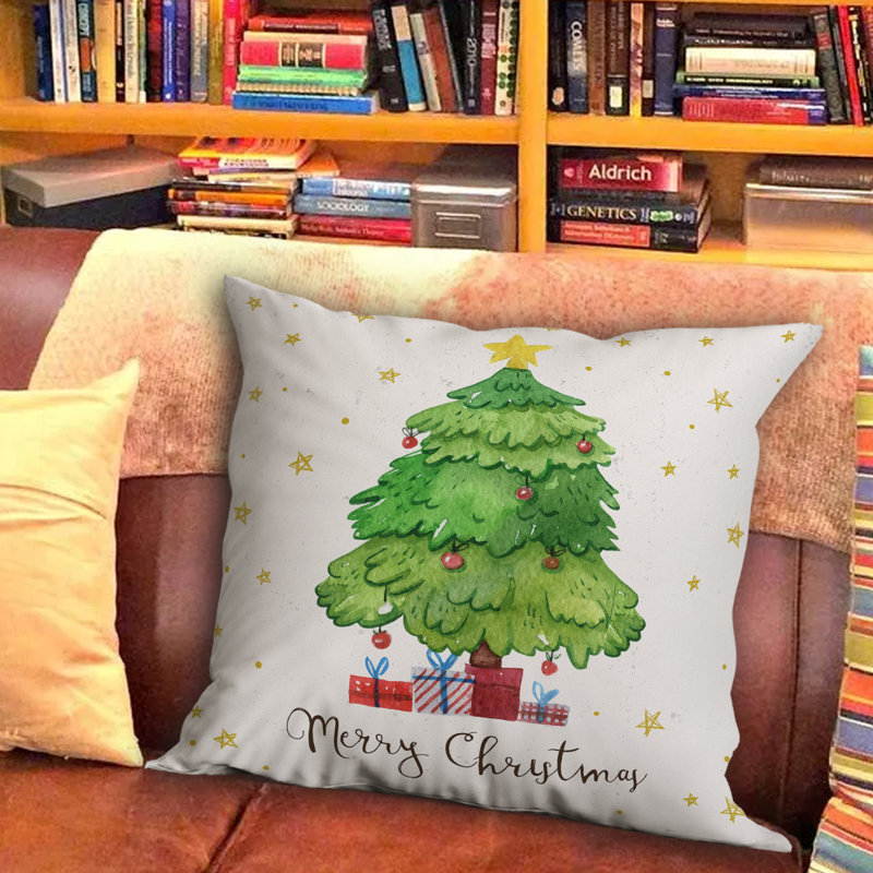Outdoor Reversible Throw Pillow, 16" x 16"