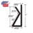 1/16" - 1/4" Styrolux Cap Moulding | Pro Pack-107669189