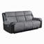 Canapé inclinable et causeuse