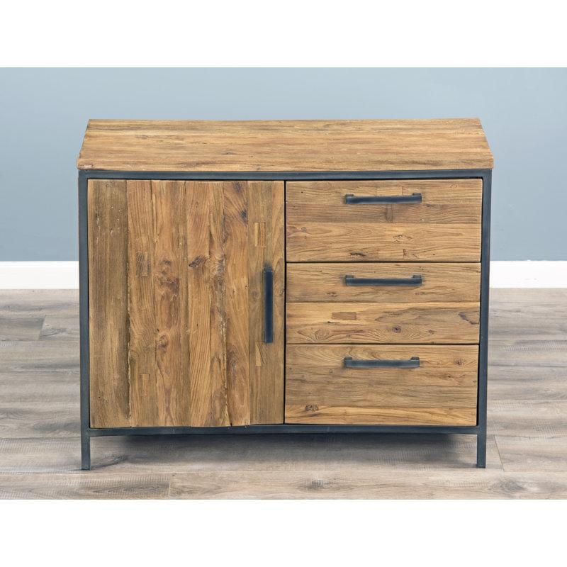 Courtland Solid Wood 1 - Door Standard Accent Cabinet