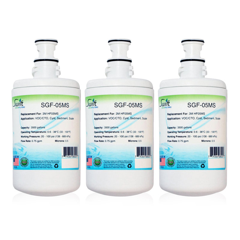 Filtre à eau commercial compatible avec les filtres Swift Green filtres de la série SGF-05MS pour HF05MS -3.