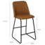 Alodie Upholstered Counter Stool with Metal Frame-72917517