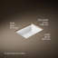 Artifacts 21-1/4 In. Rectangular Undermount Bathroom Sink