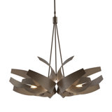 Corona 6 - Light Unique/Statement Geometric Chandelier