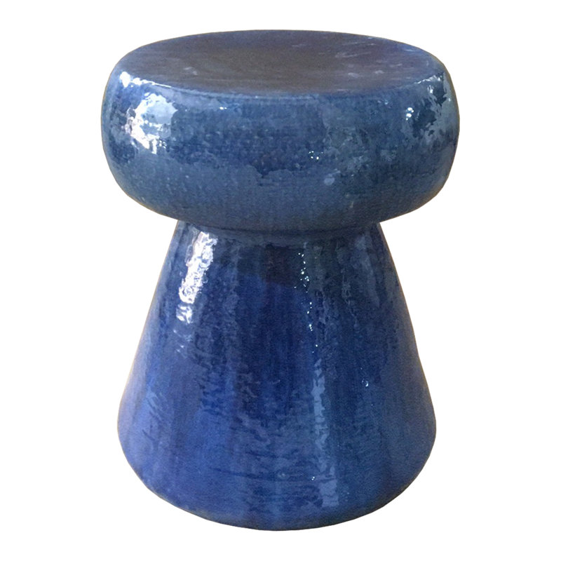 Malawi Ceramic Accent Stool