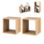 Annehilde 10cm W Metal Bedside Table