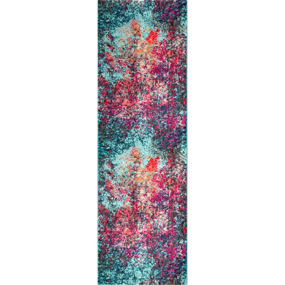 Taina Abstract Pink Area Rug