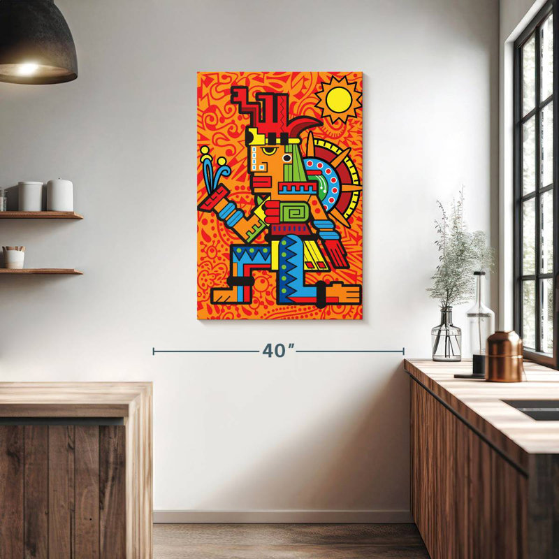 Leisha Aztec II, 39" H x 26" W