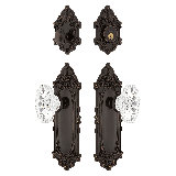 Nostalgic Warehouse Victorian Entry Set with Chateau Crystal Knob
