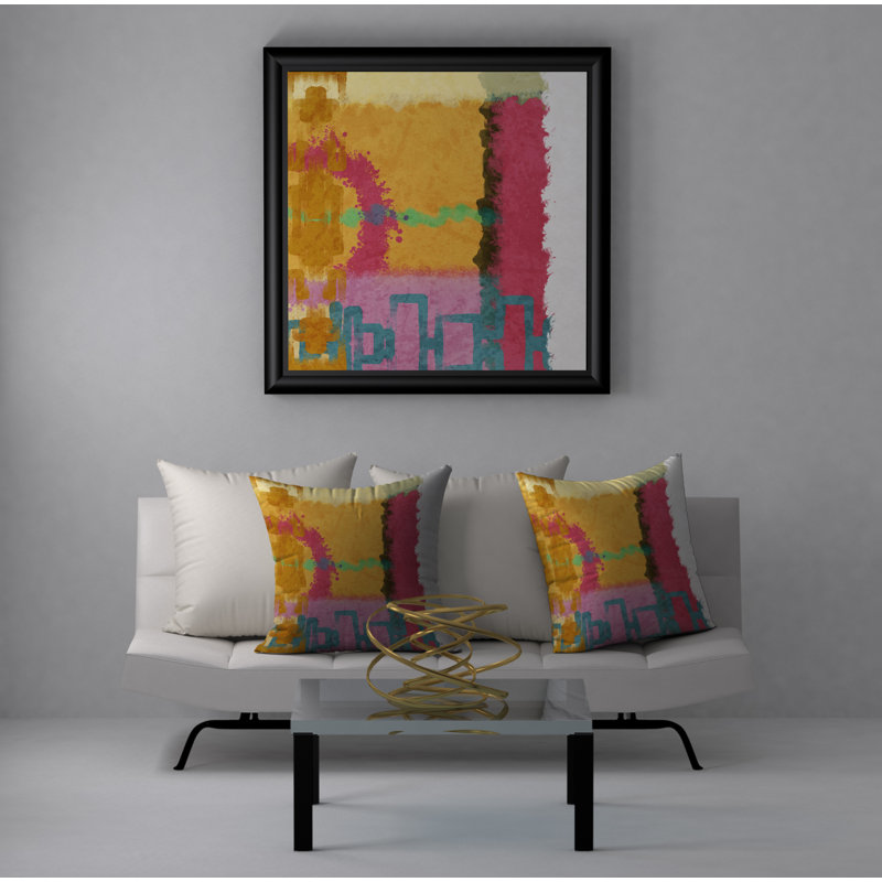Debonair Reversible Throw Pillow, 18" x 18"