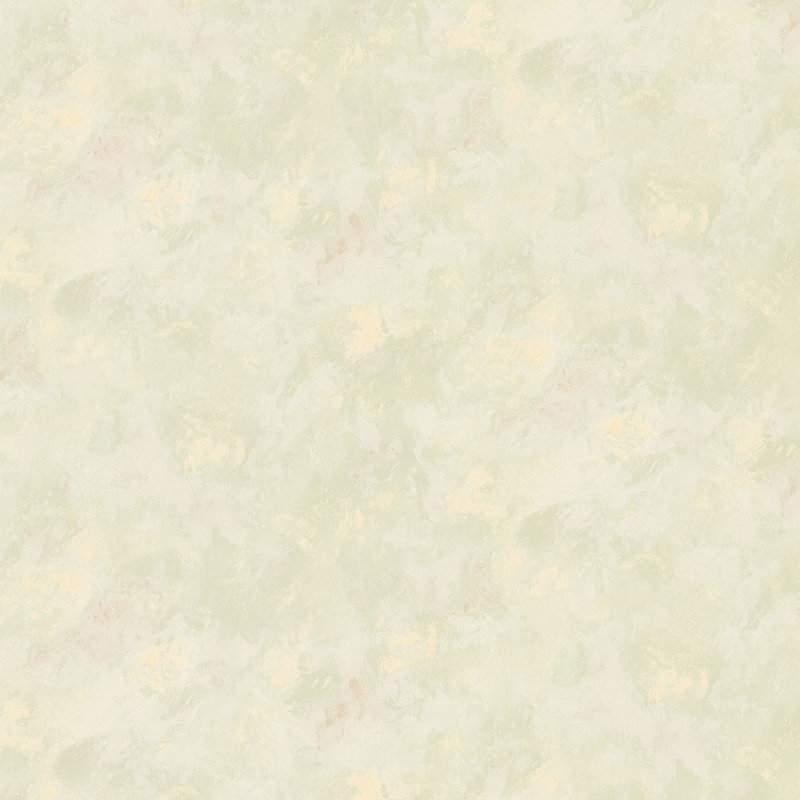 Papier peint imitation marbre 32,7 pi x 20,5 po Miami, Vert menthe délavé / jaune