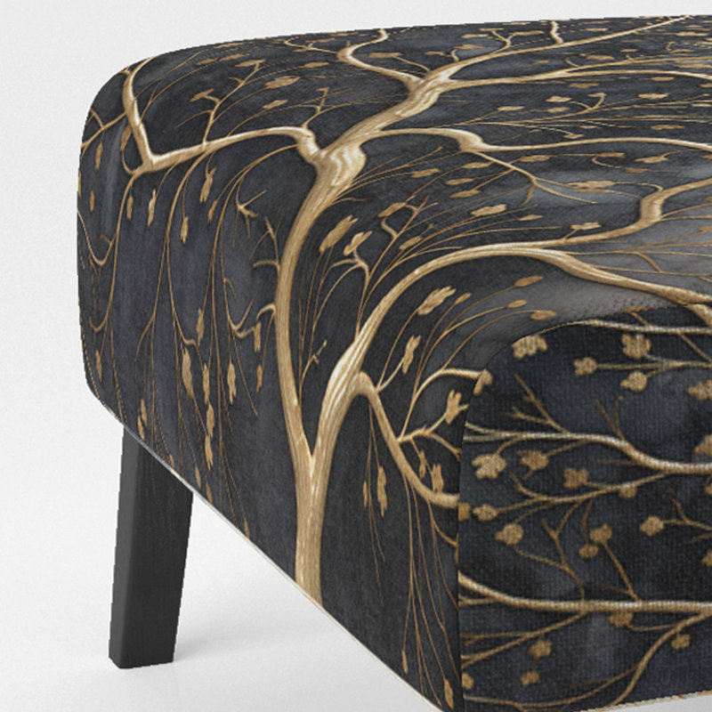 Kutluhan Velvet Slipper Chair