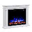 Foyer électrique intelligent 33 po avec manteau de cheminée Fireplug Pro-120961187