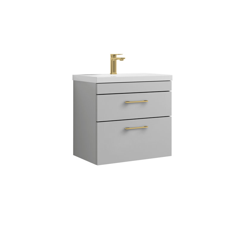 60.5 mm Single Vanity with Integrated Basin