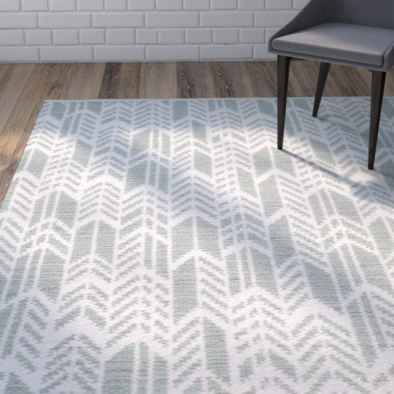 Legaspi Hand Woven Performance Chevron Rug