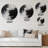 Black And White Delicate Brushstrokes II - Abstract Marble Round Wall Art on Metal-88599405