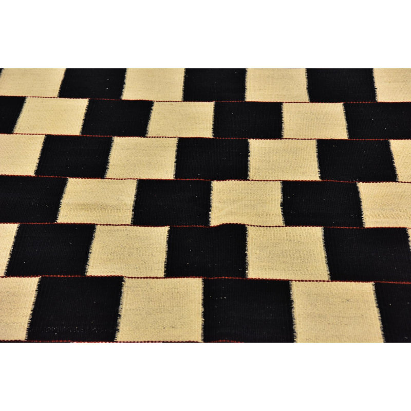 Tapis noir Ousley